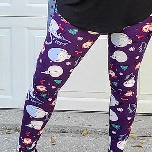 ADULTS  Snowman Leggings